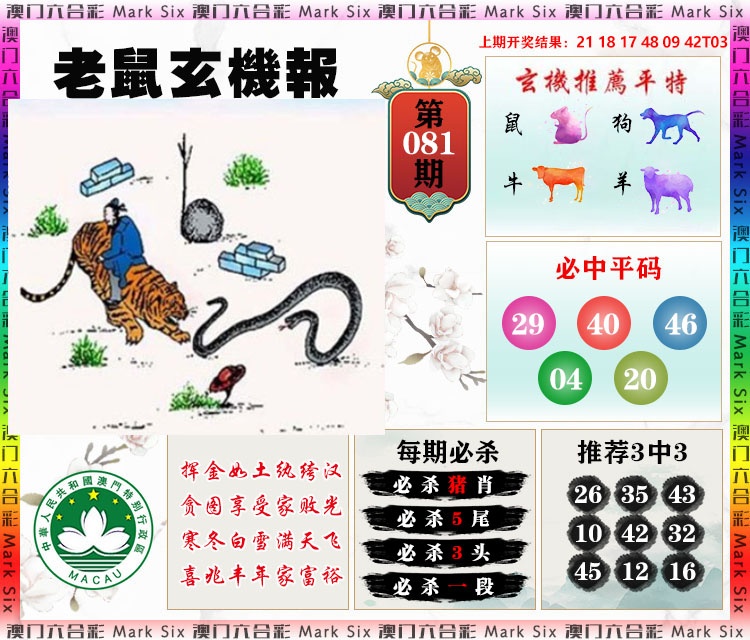 081期老鼠玄机报[图]